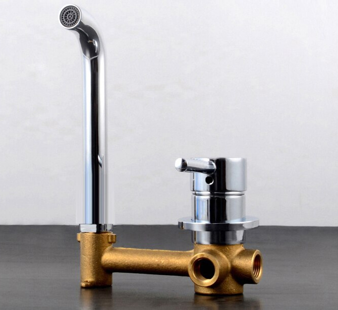 Bateria umywalkowa podtynkowa KAMARI CHROM