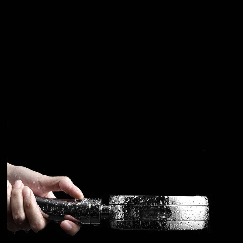 Zestaw prysznicowy słuchawka EKO START-STOP + wąż natryskowy