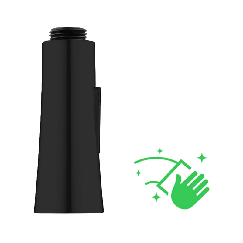 Perlator rączka słuchawka do baterii kuchennej Portia czarna