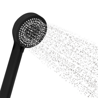 Słuchawka prysznicowa czarna 3-funkcyjna SARA