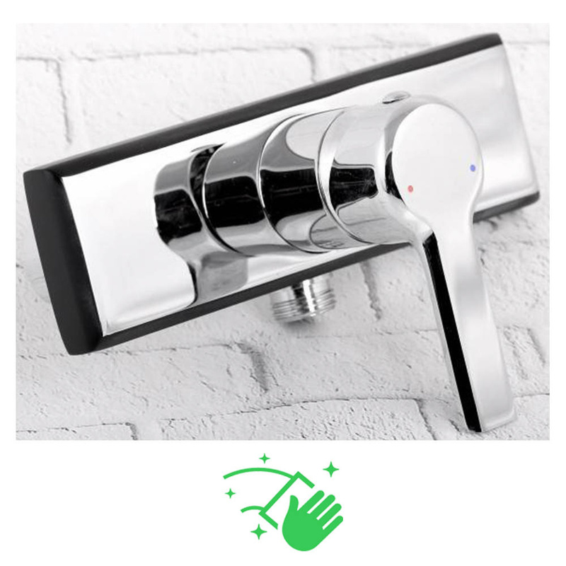 Bateria prysznicowa natryskowa czarna