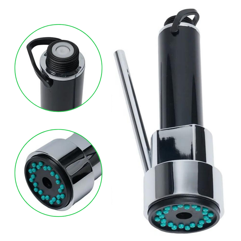 Słuchawka do baterii rączka z wyciąganą wylewką NEO chrom