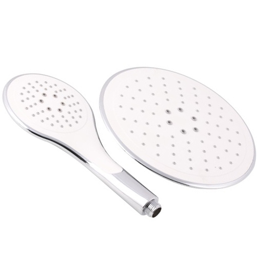 Zestaw natryskowy deszczownica + słuchawka okrągły