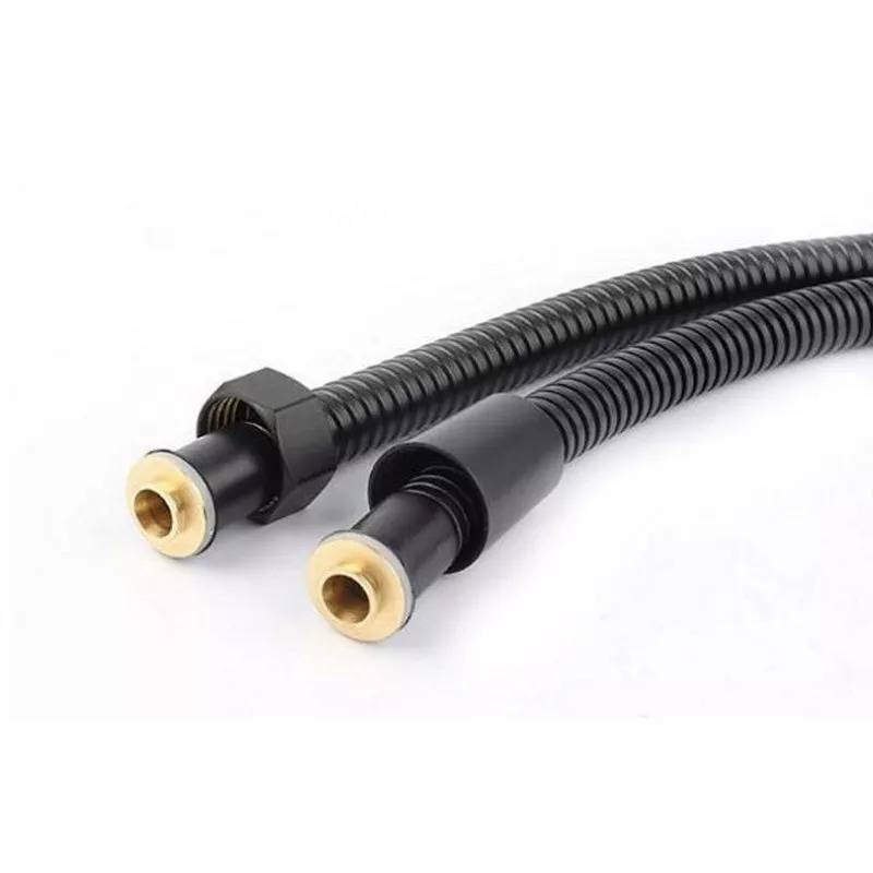 Wąż prysznicowy natryskowy czarny 150cm