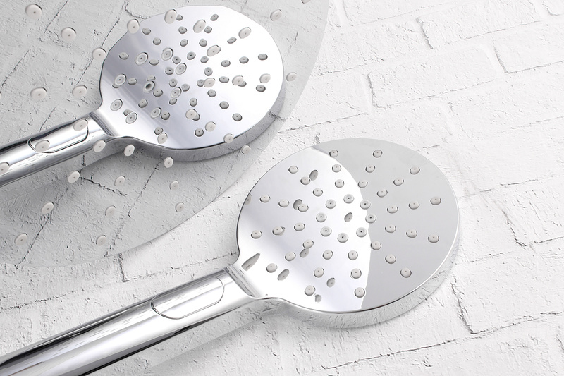 Zestaw prysznicowy okrągły deszczownica ze słuchawką