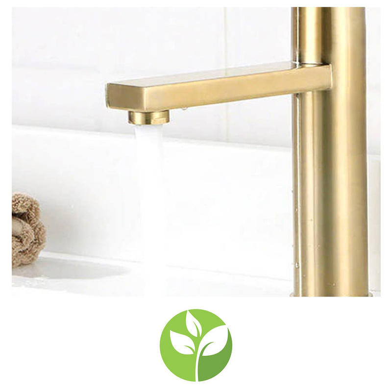 Bateria umywalkowa złota EOL