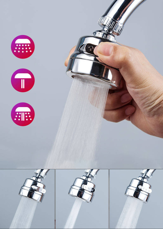 Słuchawka rączka perlator do baterii kuchennej 3F chrom