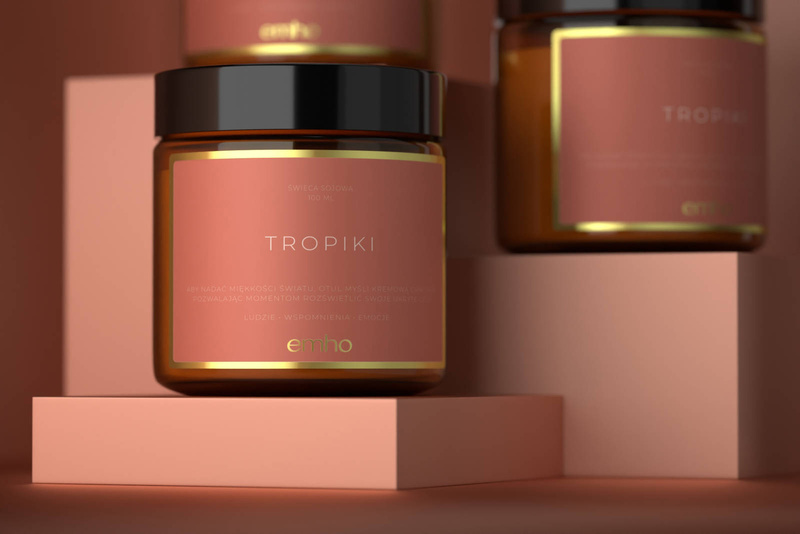 Świeca sojowa zapachowa EMHO TROPIKI 100 ml