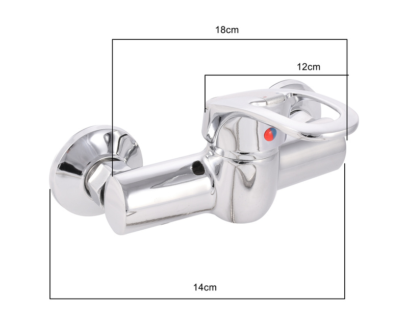 Bateria natryskowa ścienna XGY