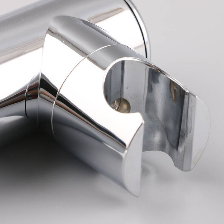 Uchwyt prysznicowy na słuchawkę natryskową ruchomy obrotowy chrom