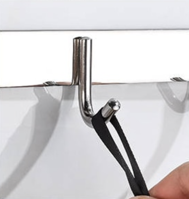 Wieszak łazienkowy kuchenny na ręczniki ścierki