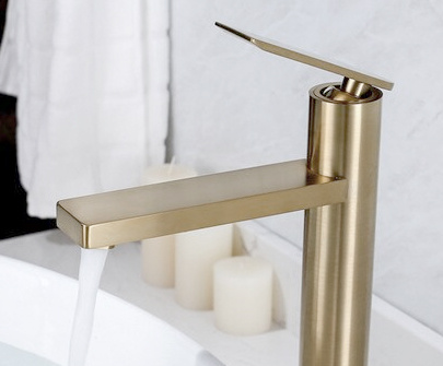 Bateria umywalkowa złota TROGIR