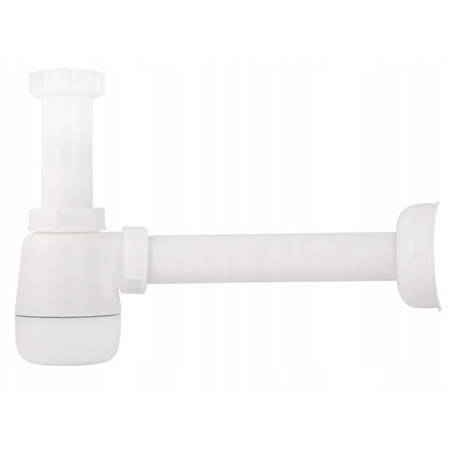 Syfon + korek click clack czarny uniwersalny czarny