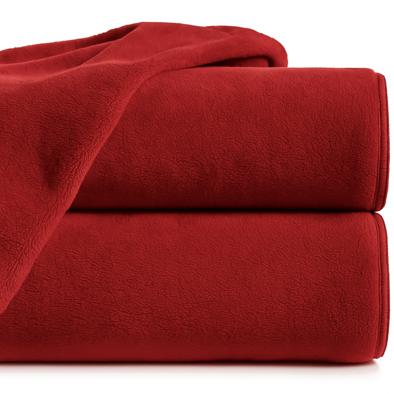 Ręcznik kąpielowy MIKRO czerwony z mikrofibry 33x50 szybkoschnący
