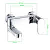 Bateria wannowa prysznicowa obrotowa BOSS CHROM