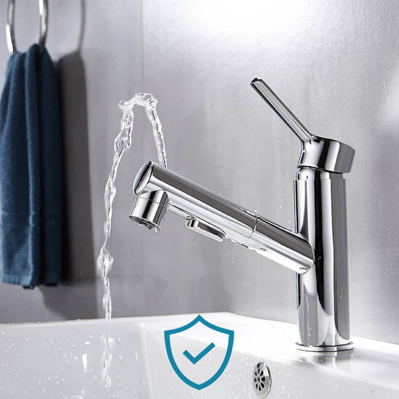 Bateria umywalkowa z wyciągną wylewką FRIGO