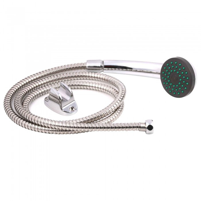 Zestaw prysznicowy wąż słuchawka i uchwyt