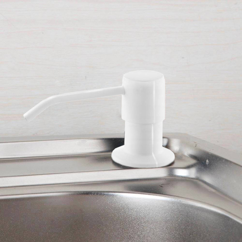 Dozownik do zlewozmywaka napełniany od góry biały połysk
