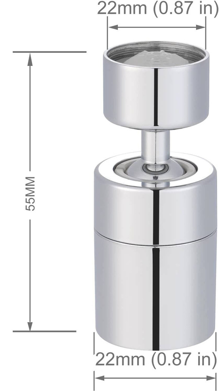 Perlator do baterii ruchomy M22-M24 EKO -70%