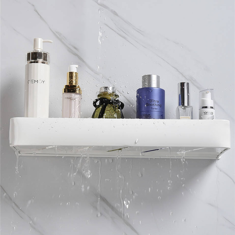 Półka łazienkowa wisząca biała LOFT 50cm