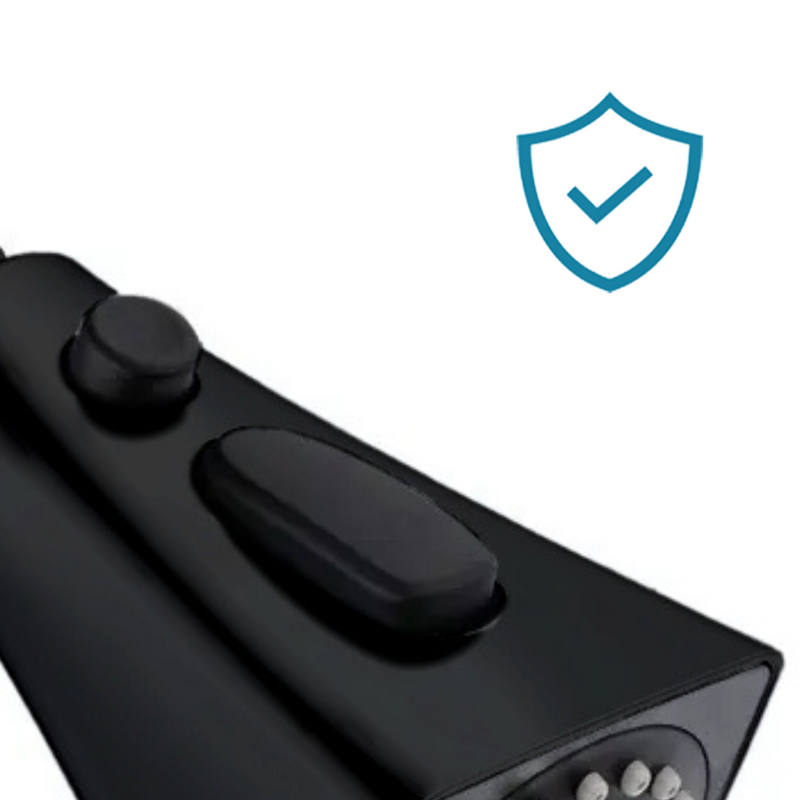 Perlator rączka słuchawka do baterii kuchennej SQUARE czarna