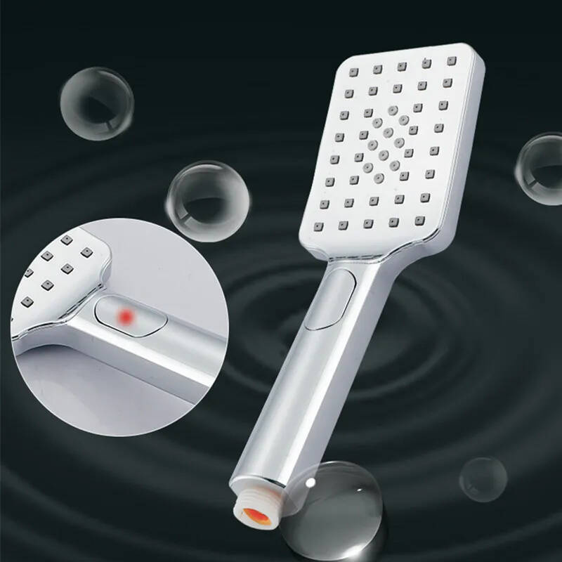 Słuchawka prysznicowa ekologiczna 3-funkcyjna kwadratowa