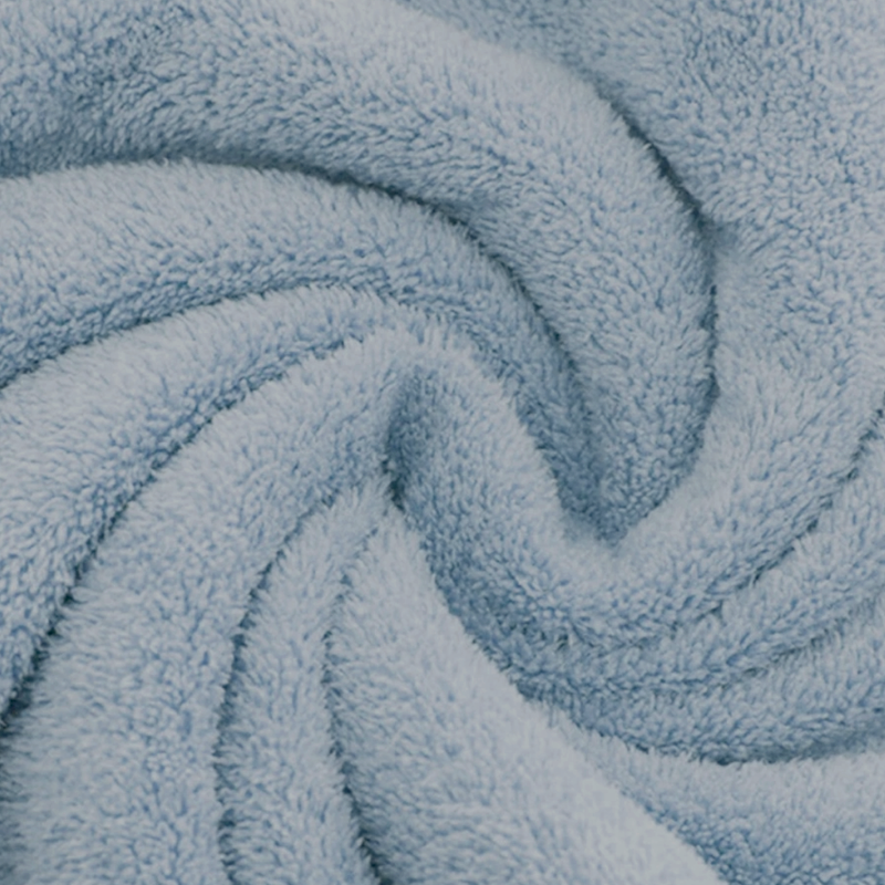 Ręcznik kąpielowy MIKRO błękitno szary z mikrofibry 70x140 szybkoschnący