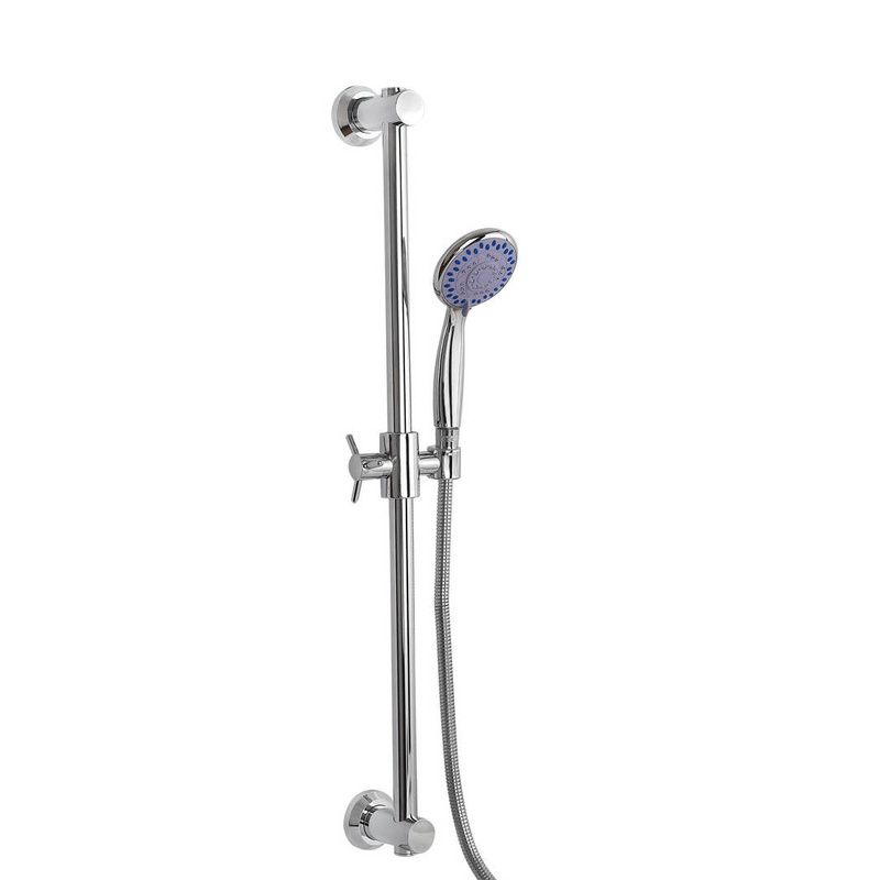 Drążek prysznicowy regulowany z zestawem natryskowym