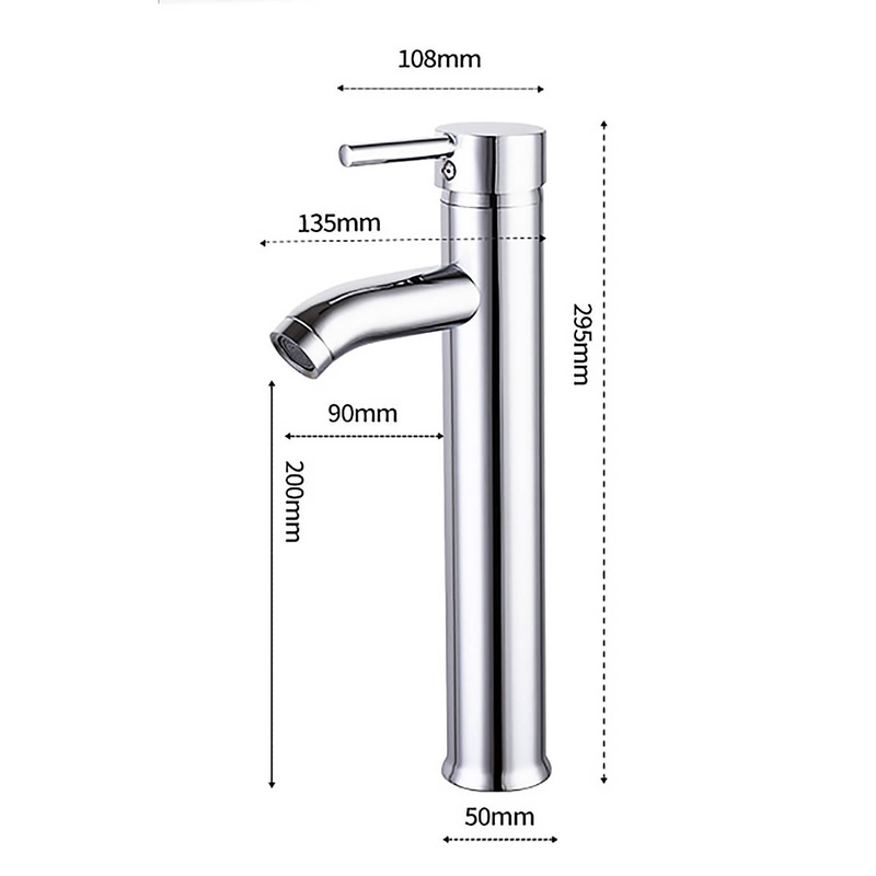 Bateria umywalkowa wysoka VANO