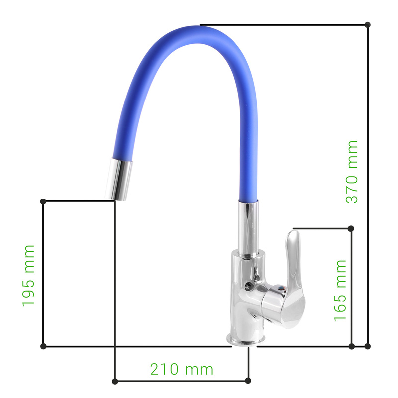 Bateria kuchenna niebieska elastyczna giętka flex SPOT BLUE