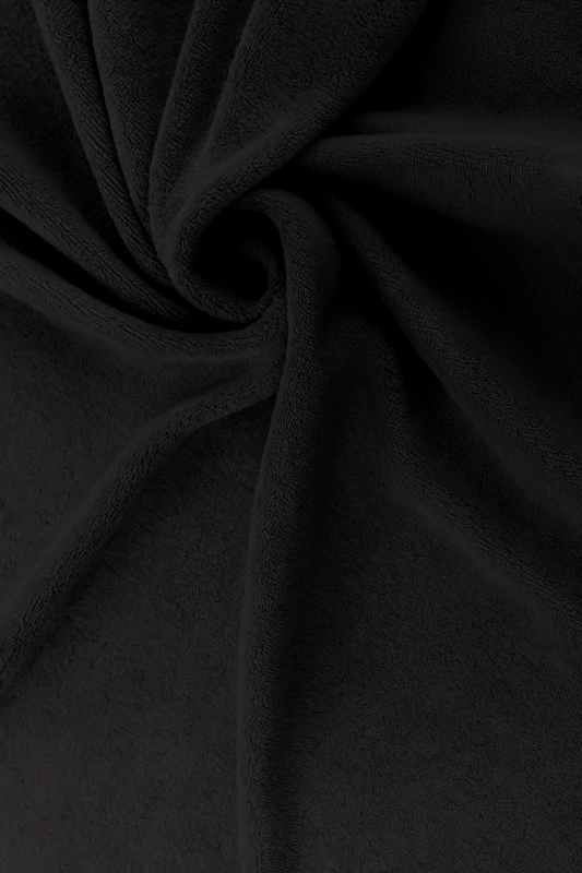 Ręcznik kąpielowy MIKRO czarny z mikrofibry 70x140 szybkoschnący