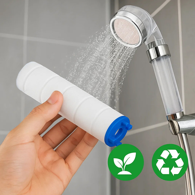 10-pak filtr prysznicowy wkład filtrujący do słuchawki prysznicowej