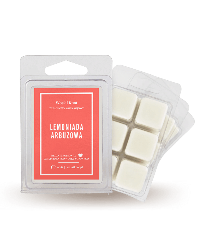 Wosk zapachowy sojowy do kominka LEMONIADA ARBUZOWA
