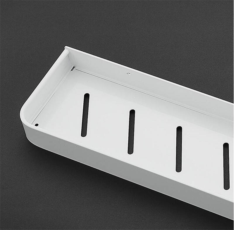 Półka łazienkowa wisząca biała LOFT 50cm