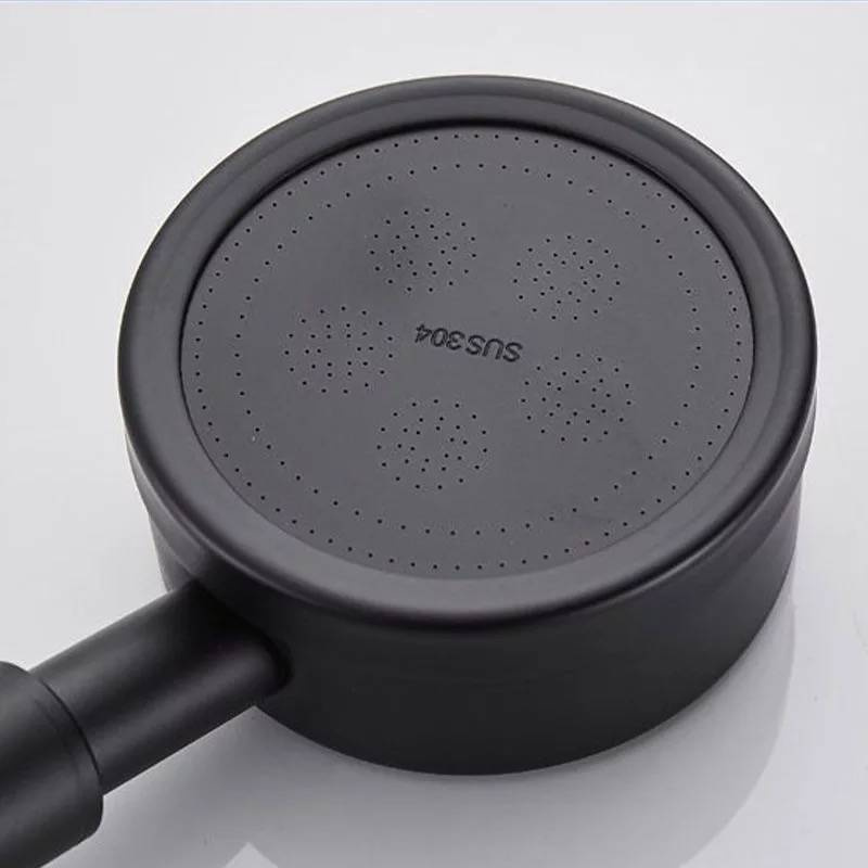 Słuchawka prysznicowa aluminiowa ALU EKO BLACK