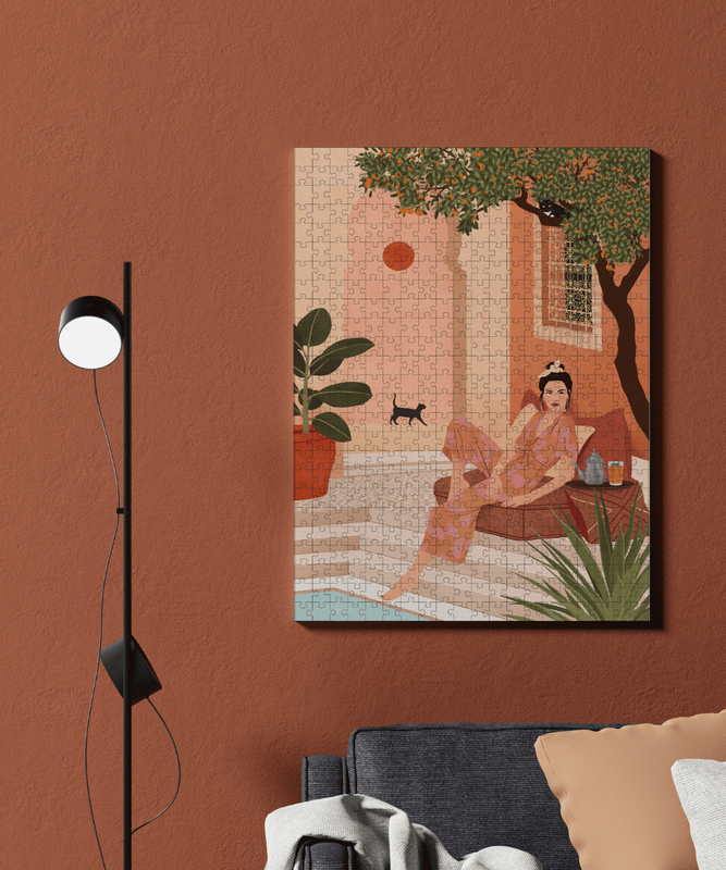 Puzzle 500el. Maroko w tubie