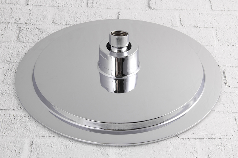 Zestaw prysznicowy deszczownica + słuchawka ROUND