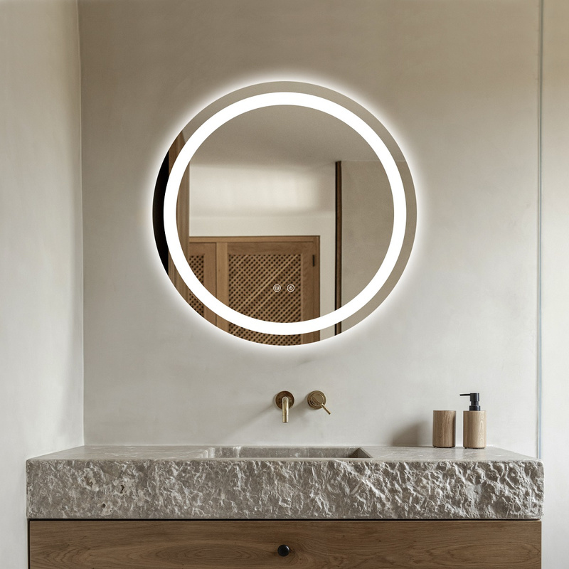 Lustro podświetlane LED 60 cm okrągłe J112