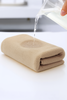 Ręcznik kąpielowy MIKRO beżowy zimny z mikrofibry 50x100 szybkoschnący