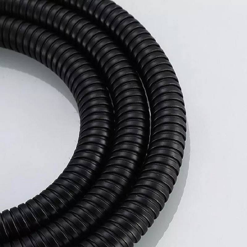 Wąż prysznicowy natryskowy czarny 150cm