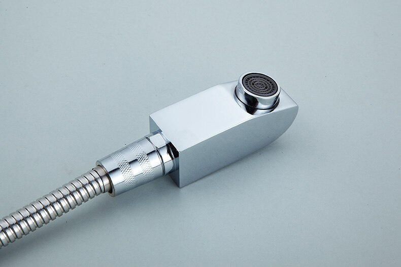 Bateria umywalkowa z wyciąganą wylewką kran BANG