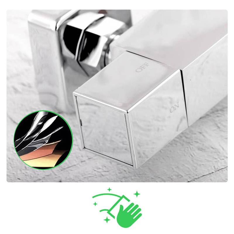 Bateria prysznicowa termostatyczna CARO + zestaw prysznicowy