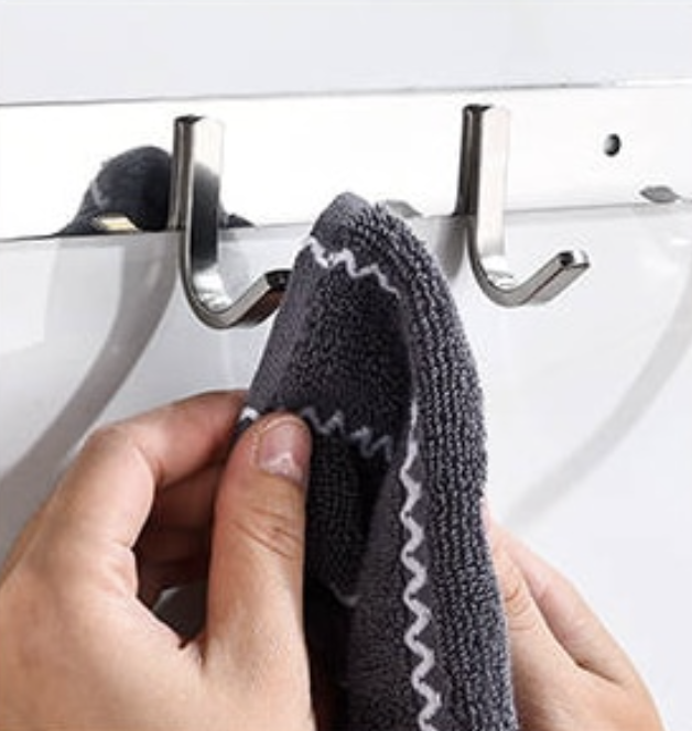 Wieszak łazienkowy kuchenny na ręczniki ścierki