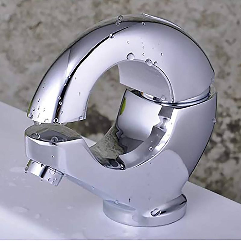 Bateria umywalkowa chromowana obrotowa ruchoma RING