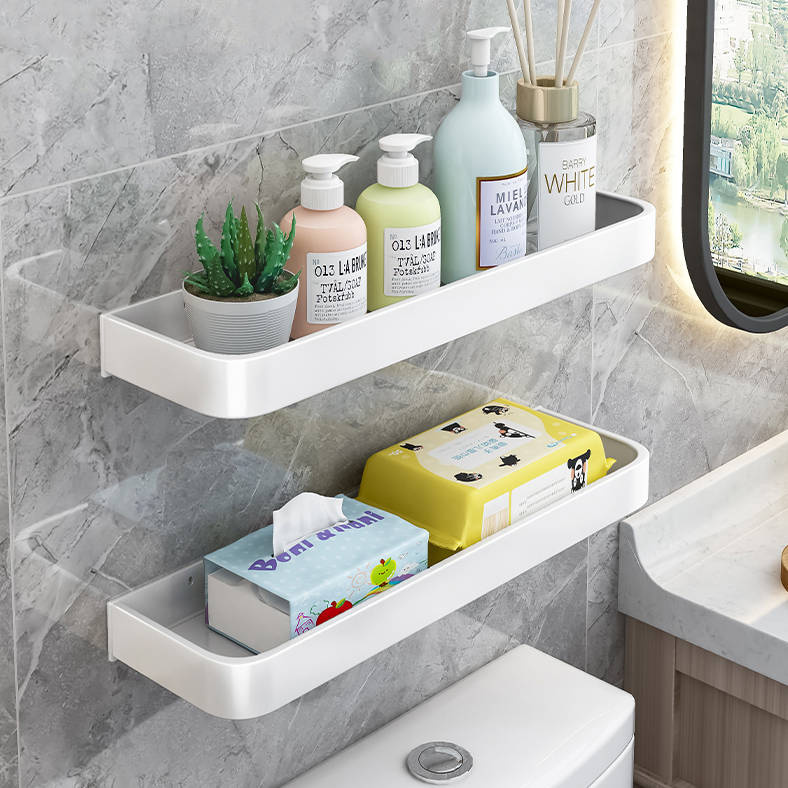 Półka łazienkowa wisząca biała LOFT 50cm