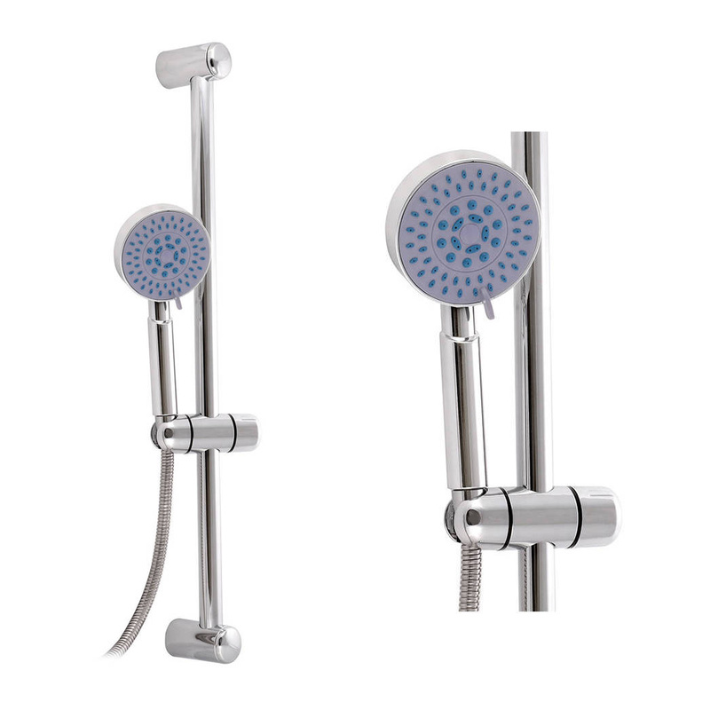 Drążek prysznicowy ze słuchawką 3F chromowany