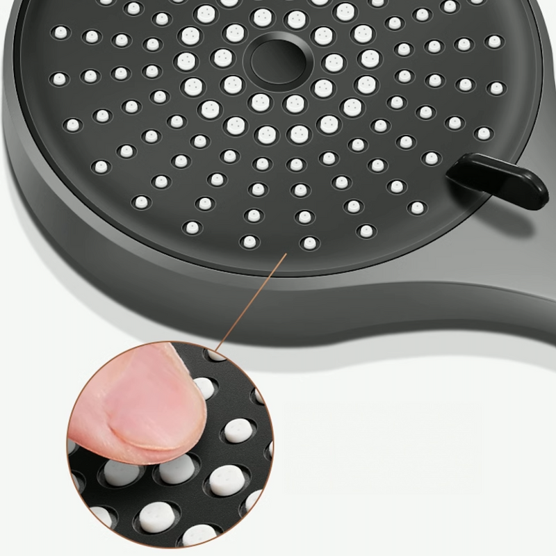 Słuchawka prysznicowa duża 3-funkcyjna SHOCK grey