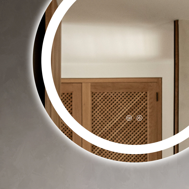 Lustro podświetlane LED 60 cm okrągłe J112