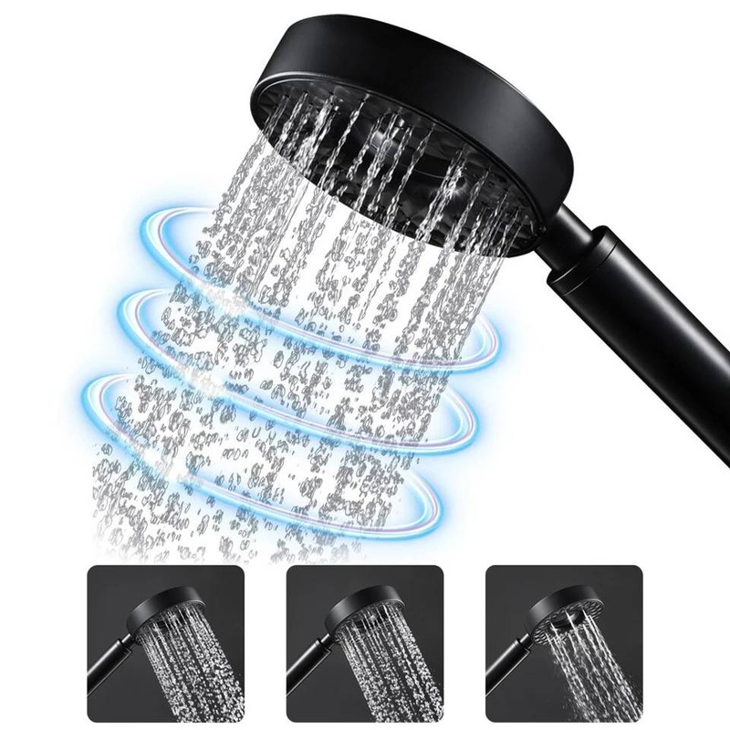 Słuchawka prysznicowa FOX czarna