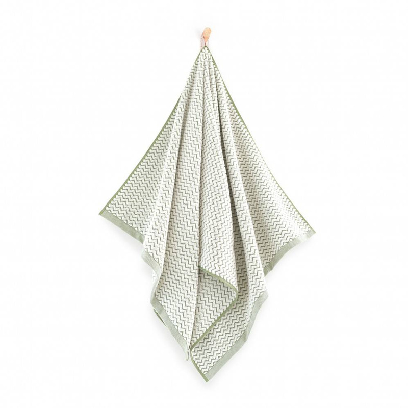 Ręcznik kąpielowy zielony łazienkowy 70x140 500gsm LAHTI